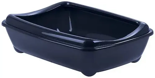 Kaķu tualete : Magic Cat Litter Tray with rim Economy 42*31*13cm, blue