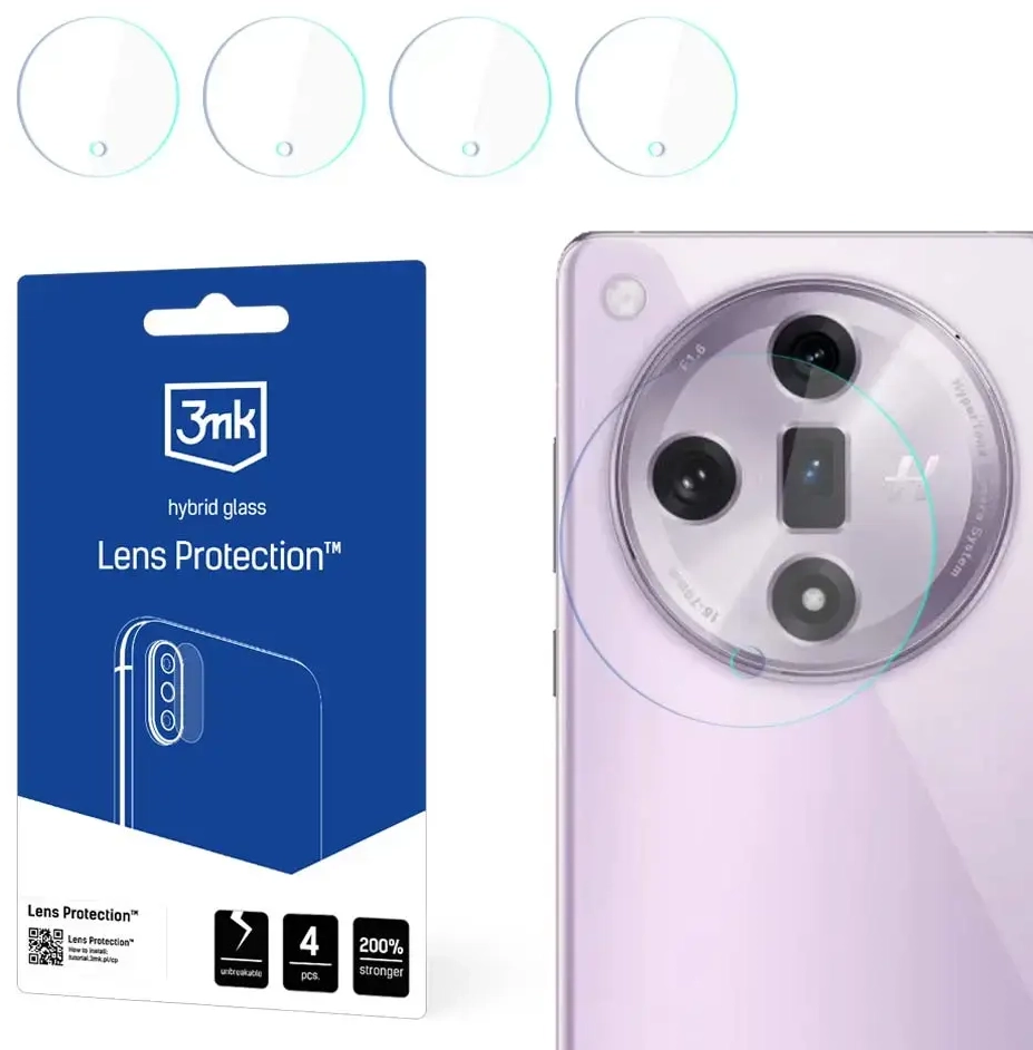 Oppo Find X7 - 3mk Lens Protection™ screen protector
