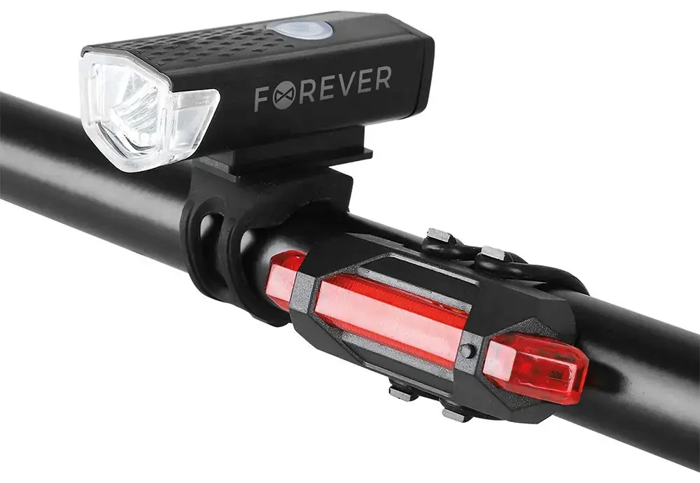 Bicycle light set Basic BLG-100 Forever Outdoor