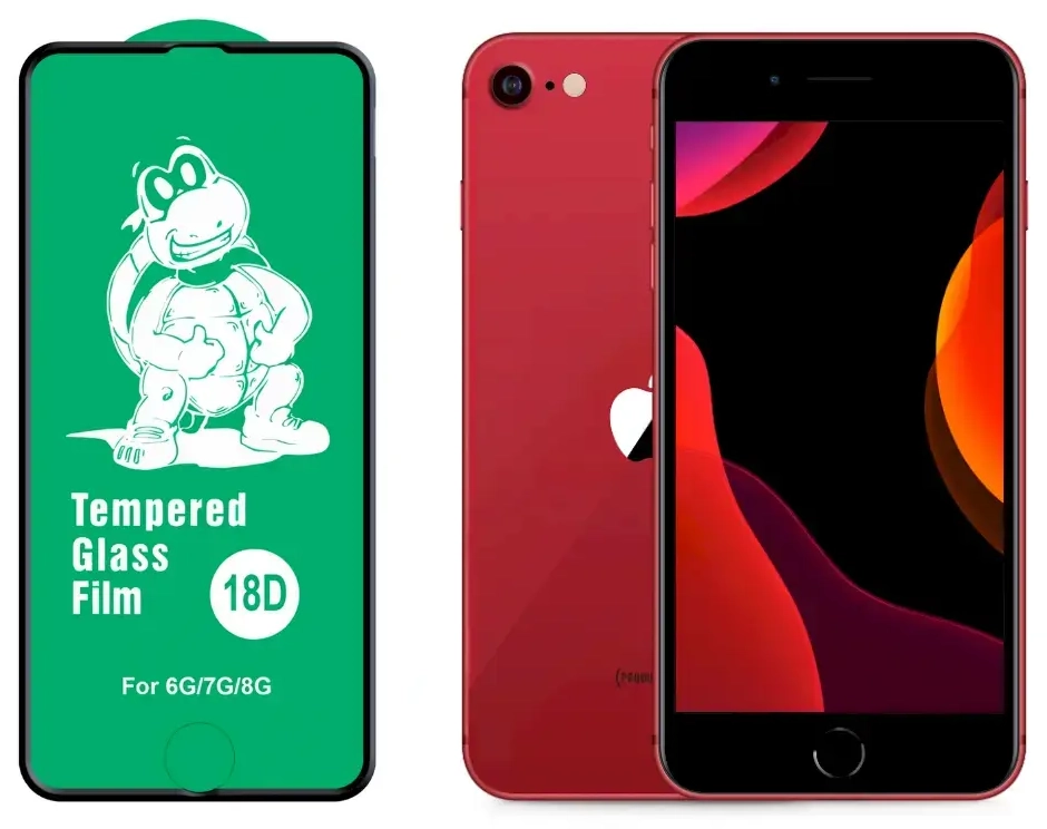 Fusion pilnam ekrānam aizsargstikls telefonam iPhone 7 Plus | 8 Plus melns