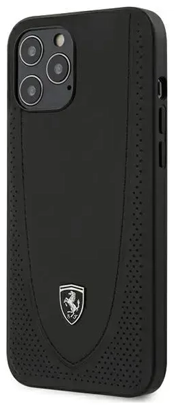 Ferrari FEOGOHCP12LBK iPhone 12 Pro Max 6,7" czarny|black hardcase Off Track Perforated