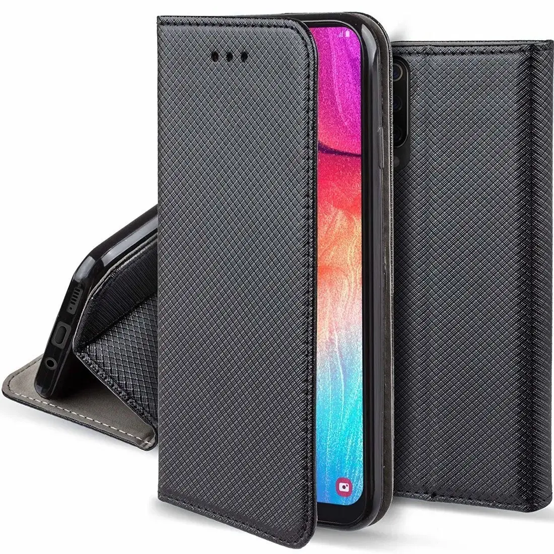 Fusion Magnet Case grāmatveida maks telefonam Xiaomi 12 Lite melns
