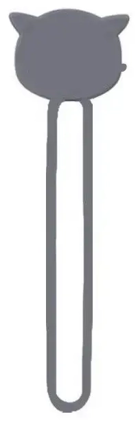 Silicone cable reel - gray