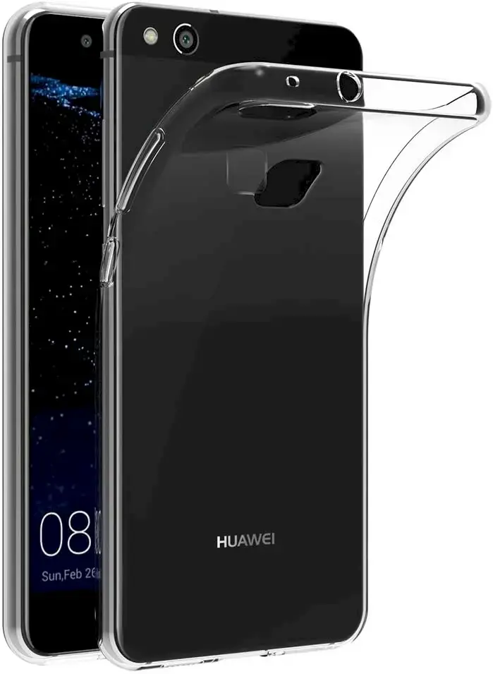 Fusion Ultra Back Case 1 mm Izturīgs Silikona Aizsargapvalks Huawei P10 Lite Caurspīdīgs