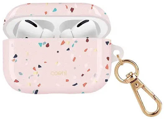 UNIQ etui Coehl Terrazzo AirPods Pro różowy|blush pink
