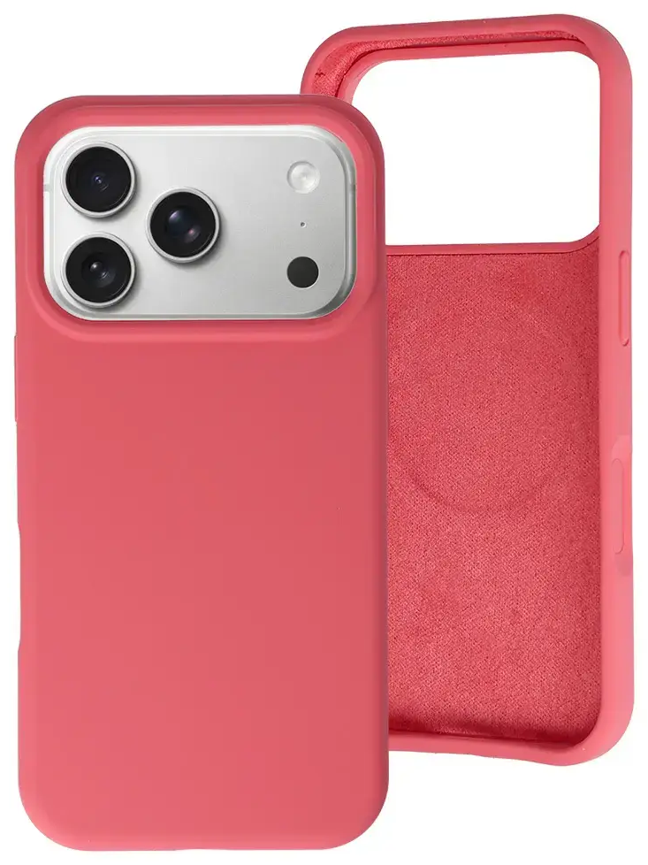 MagColor Pure telefoni ümbris iPhone 17 Pro Max punane