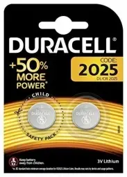 Duracell DL|CR 2025 baterijos - 2 vnt.