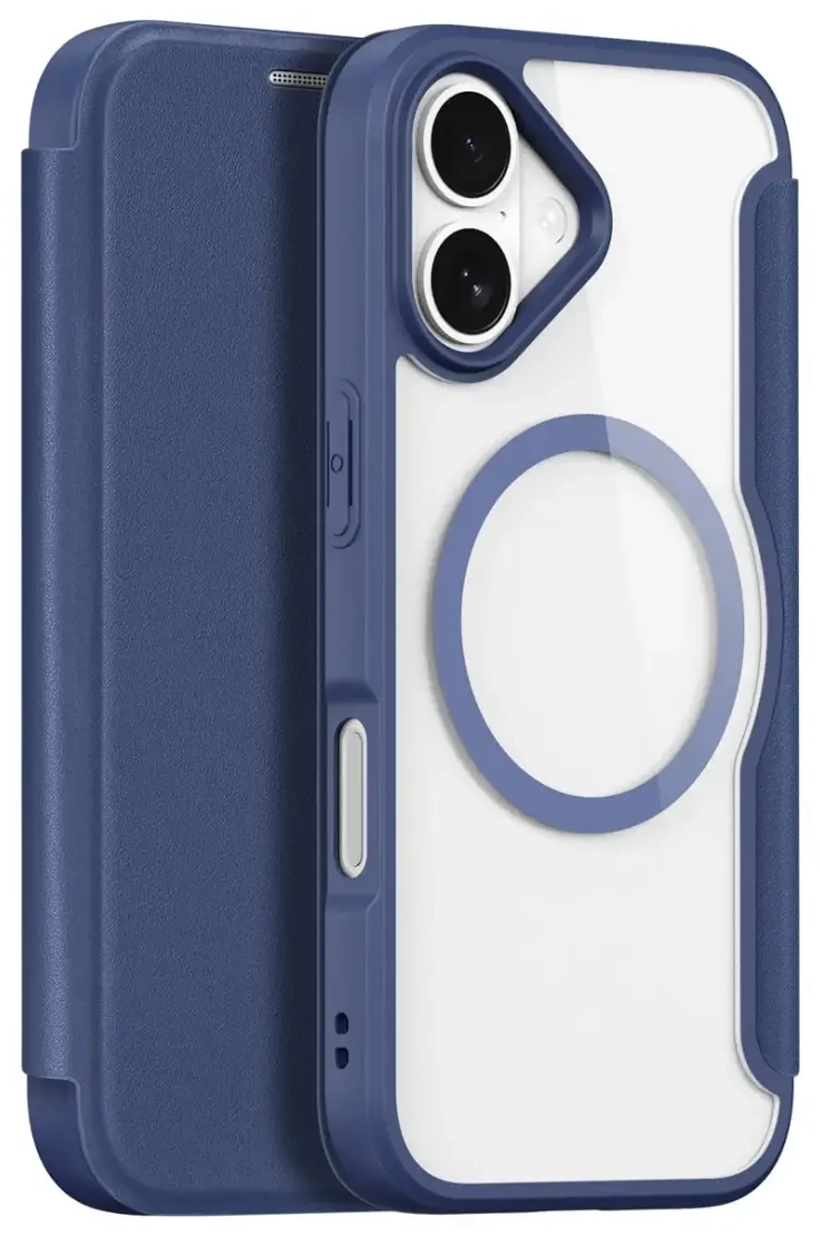 Dux Ducis Skin X Pro iPhone 17 Air Case with MagSafe and Wallet - Blue