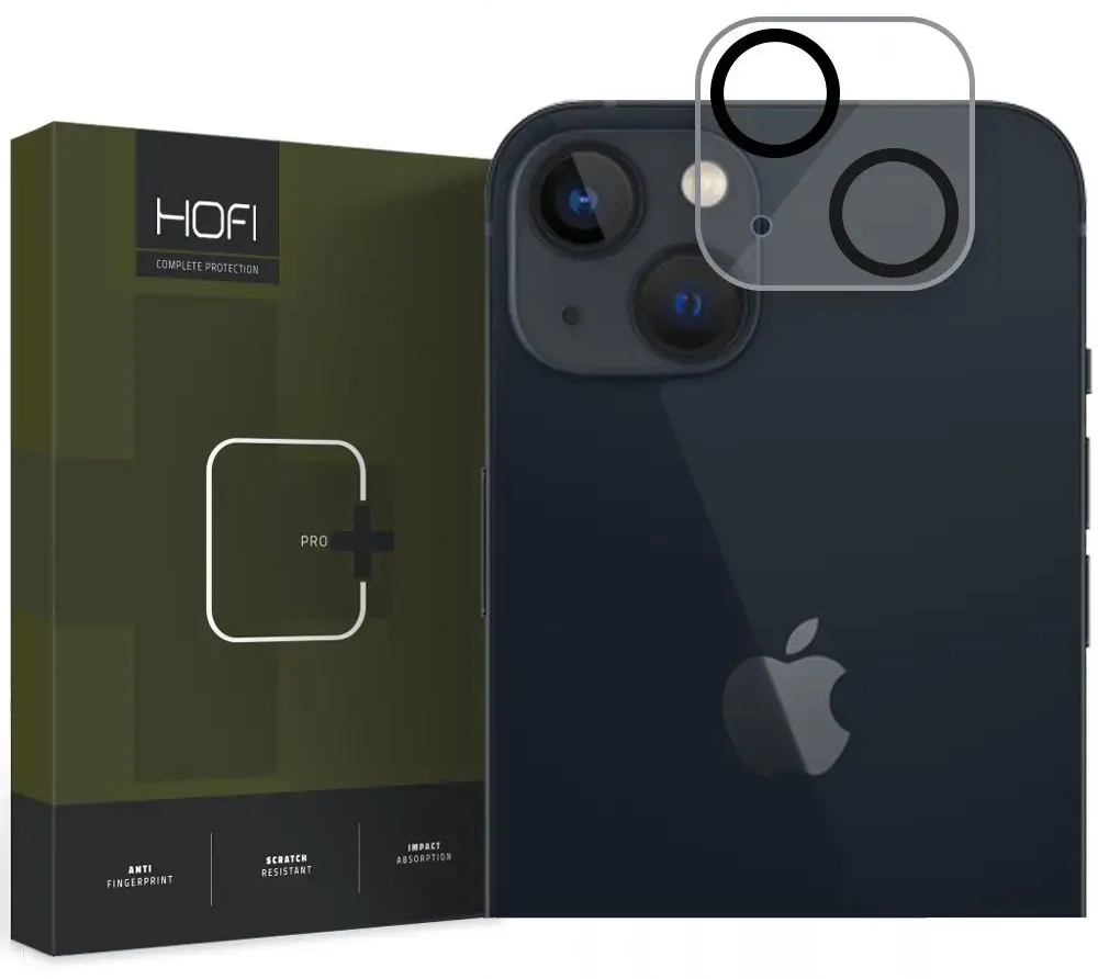 HOFI CAM PRO+ KAMERAS VĀCIŅŠ IPHONE 14 | 14 PLUS | 15 | 15 PLUS CAURSPĪDĪGS