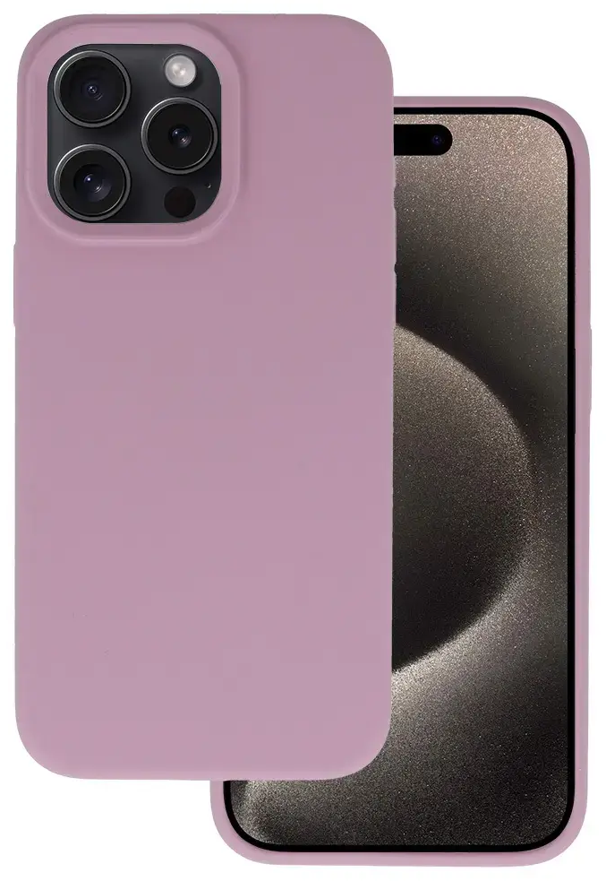Silicone Lite phone case for iPhone 14 Pro gray
