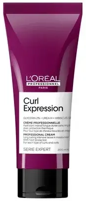 L'oreal Professionnel Serie Expert Curl Expression Long-Lasting Leave in Moisturiser 200Ml in Clear