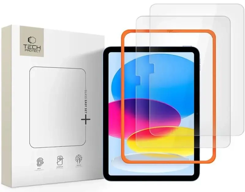 SZKŁO HARTOWANE TECH-PROTECT EASY SET+ 2-PACK IPAD 10.9” 10 | 2022 | 11” 11 | 2025 CLEAR