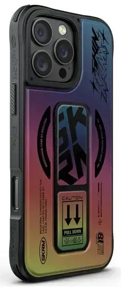 Skinarma case Kira Kobai iPhone 16 Pro Max 6.9" Magnetic Charging Grip Stand hologram