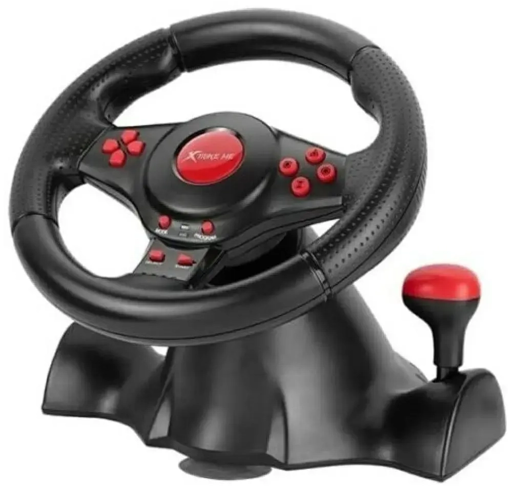 Driving racing wheel XTRIKE ME GP-903 black