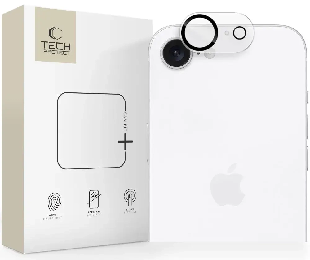 TECH-PROTECT CAMERA COVER CAM FIT+ IPHONE 16E CLEAR
