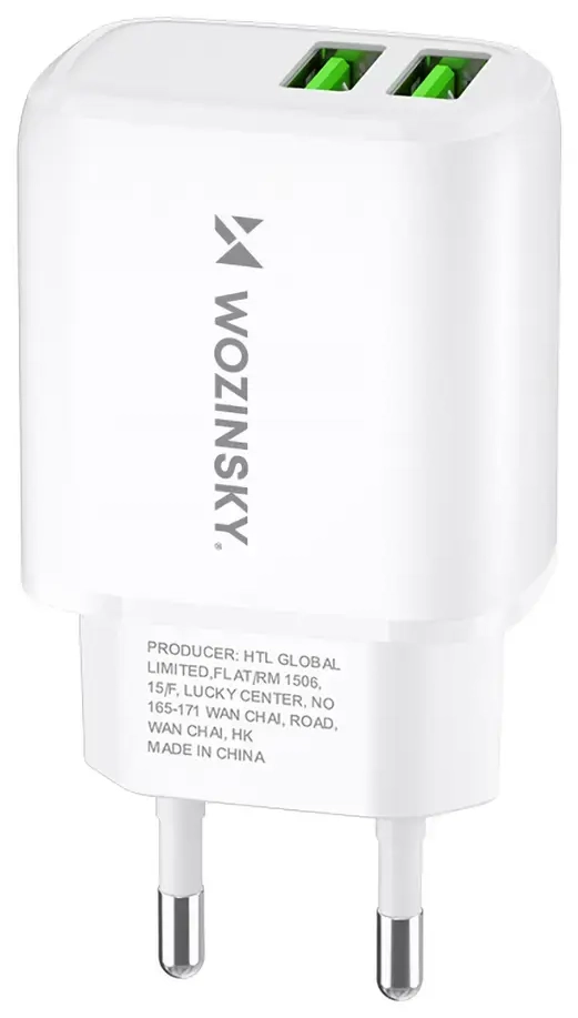 Wozinsky CUWCW travel charger | 12W | USB-A | white