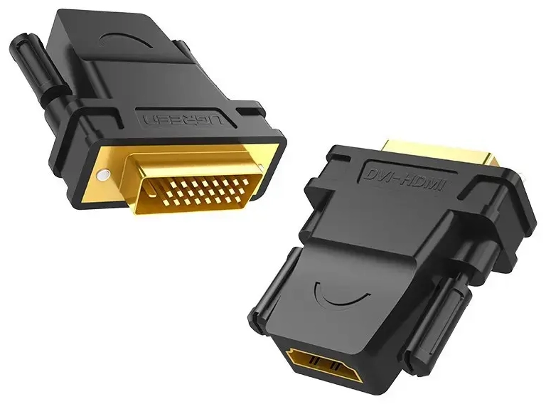 UGREEN adapteris DVI - HDMI Full HD (melns)