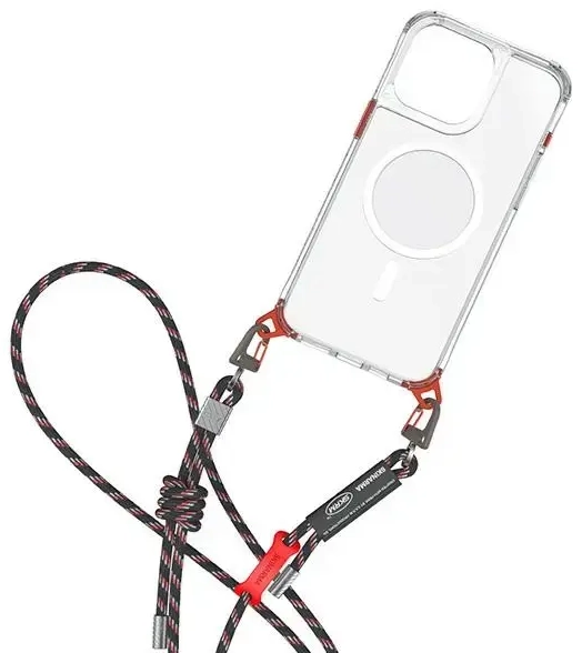 Skinarma Dyno universal phone lanyard obsidian