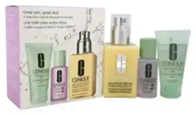 Clinique Women's Skin Serums & Treatments 1oz - Three-Step Skin Care Set for Dry to Combination Skin