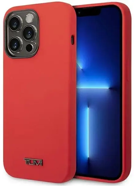 Tumi TUHCP14XSR iPhone 14 Pro Max 6,7" raudonas Liquid Silicone kietas dėklas