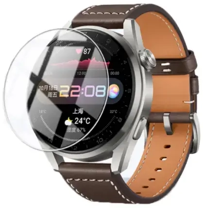 Fusion Nano 9H full coveraged glass for Huawei Watch 3