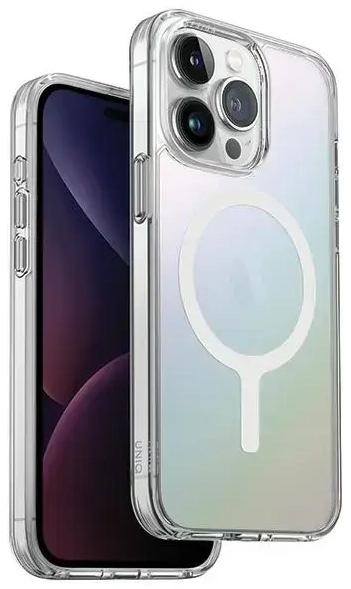 UNIQ etui LifePro Xtreme iPhone 15 Pro Max 6.7" Magclick Charging opal|iridescent