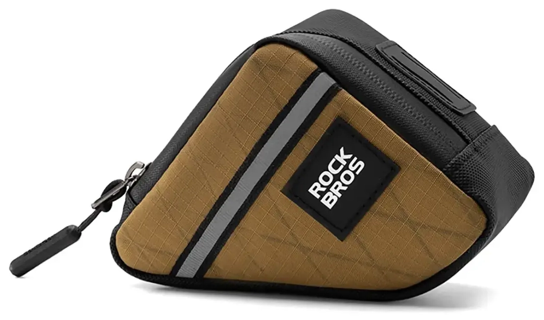 Rockbros Triangle Bike Frame Bag 0.25L - Brown