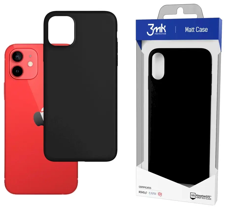 Apple iPhone 12 Mini - 3mk Matt Case black