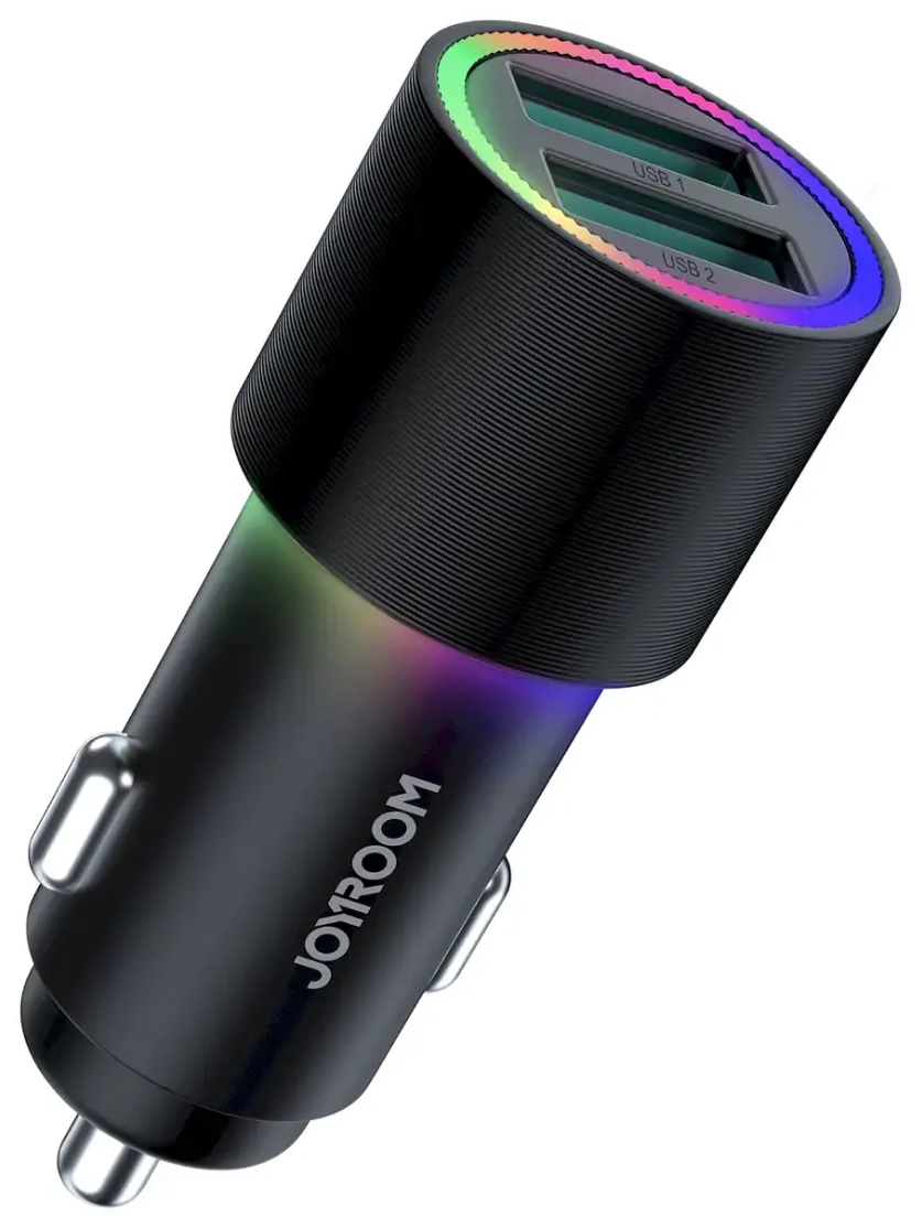 Joyroom JR-CL10 autolaadija | 24W | USB-A | must
