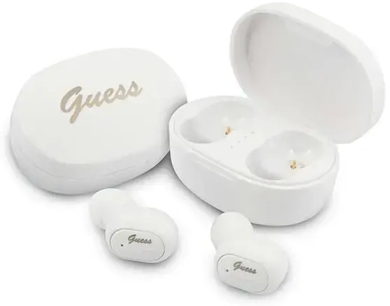 Guess Headphones Bluetooth GUTWST30WHTWS + Docking Station white