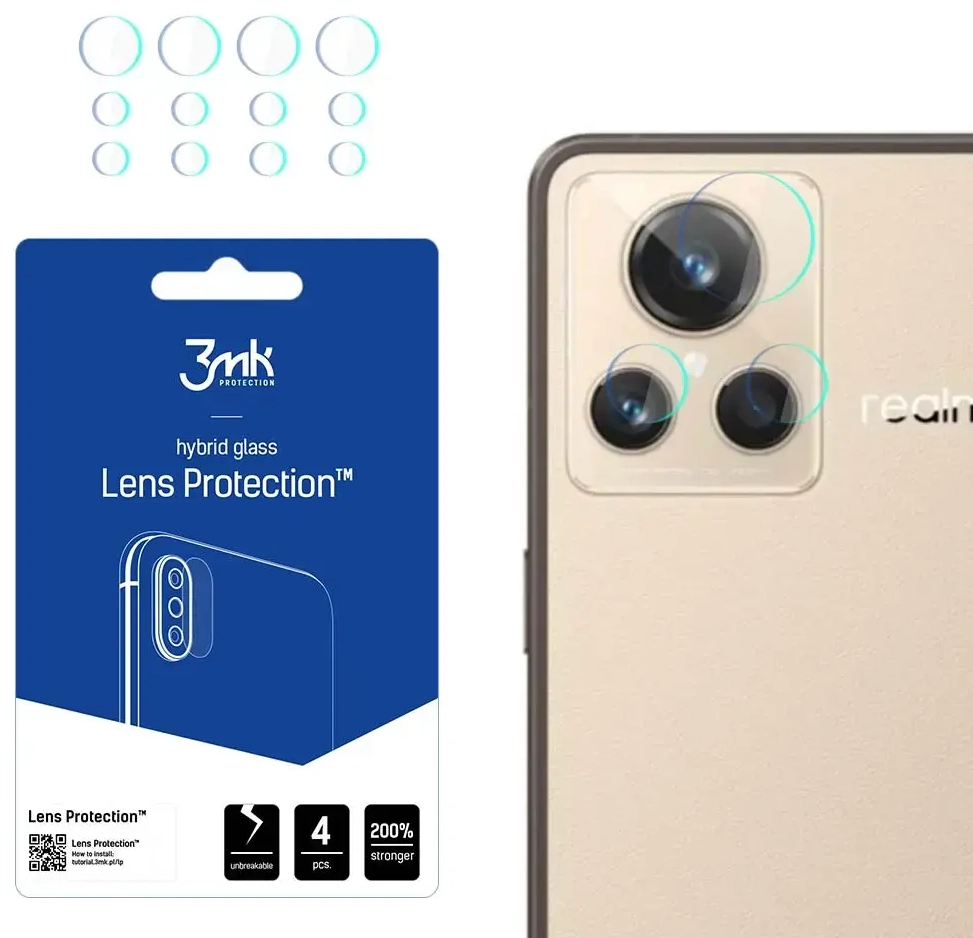 Realme GT2 Master Explorer - 3mk Lens Protection™ screen protector