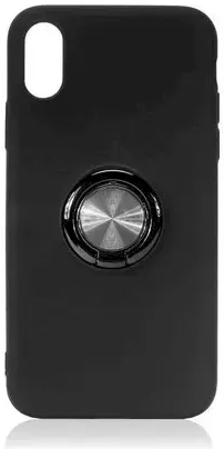 Fusion ring slicone case with magnet for Apple iPhone 12 Pro Max black