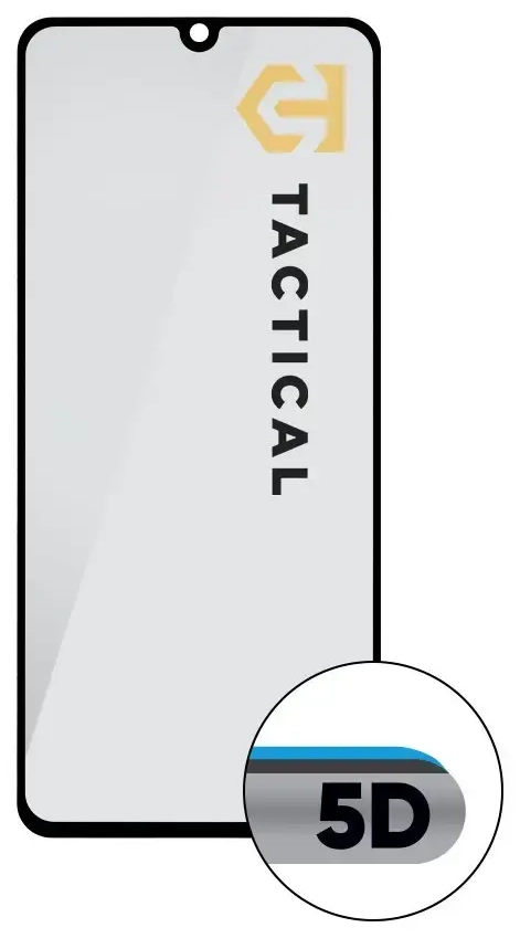 HOFI Tactical Glass Shield 5D aizsargstikls telefonam Samsung Galaxy A32 4G melns