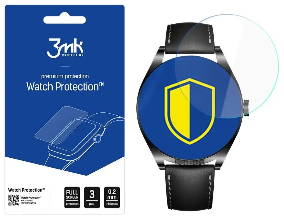 Huawei Watch Buds - 3mk Watch Protection™ v. ARC+ screen protector