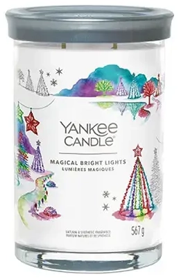 Yankee Candle Magical Bright Lights firminė didelė žvakė stikle 567 g