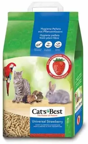 Looduslik graanulallapanu : Plaček Kočkolit Cats Best JAHODA 10l|5.5kg