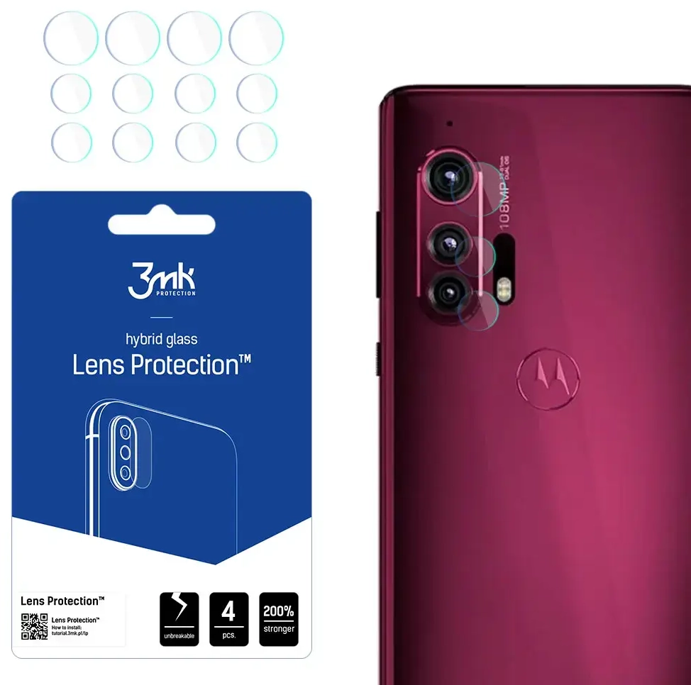 Motorola Edge Plus - 3mk Lens Protection™ screen protector