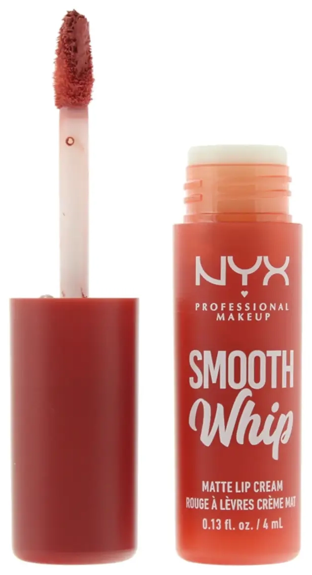 Nyx, Smooth Whip, Matte, Cream Lipstick, 02, Kitty Belly, 4 ml