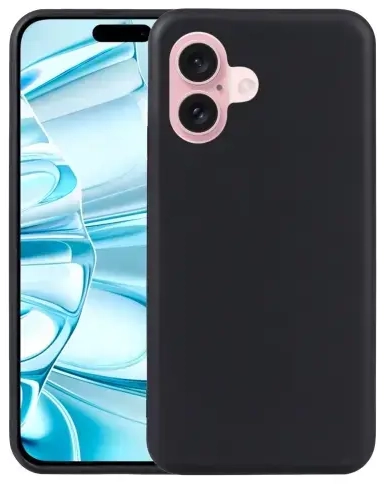 Fusion Silicon силиконовый чехол для Apple iPhone 16 Plus черный