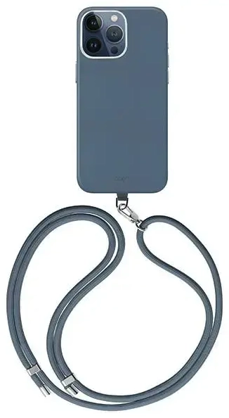 UNIQ etui Coehl Muse iPhone 15 Pro Max 6.7" Magnetic Charging niebieski|sapphire blue