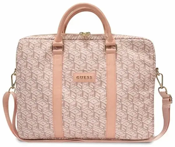 Guess PU G Cube Computer Bag 15|16" Pink