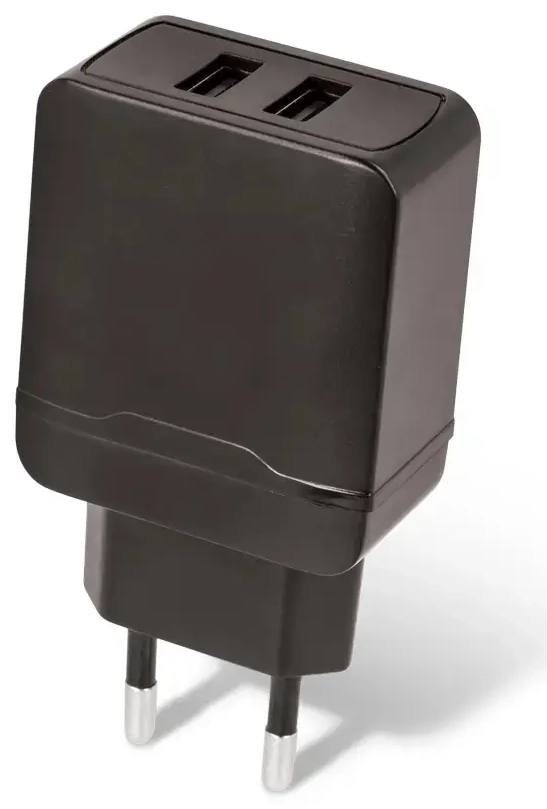 Setty charger tīkla lādētājs | 12W | USB-A | melns