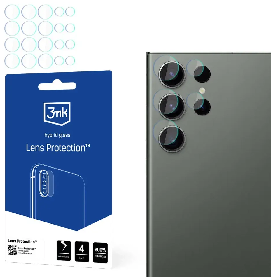 Samsung Galaxy S24 Ultra - 3mk Lens Protection™ screen protector