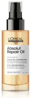 L'oreal Professionnel Serie Expert Absolut Repair 10-in-1 Leave in Oil 90Ml in Clear