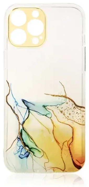 Fusion Marble phonecase for Samsung A136 Galaxy A13 5G orange