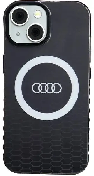 Audi IML Big Logo MagSafe case for iPhone 15 | 14 | 13 - black