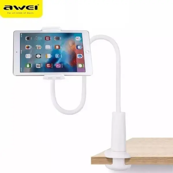 AWEI laua hoidik X3 4"-10,5" valge | pikad varred