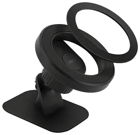 UNIQ magnetinis laikiklis Trelix Car Dash Mount juodas|midnight black