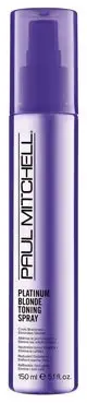 Paul Mitchell Platinum Blonde Toning Spray for Unisex 5.1 Oz Spray