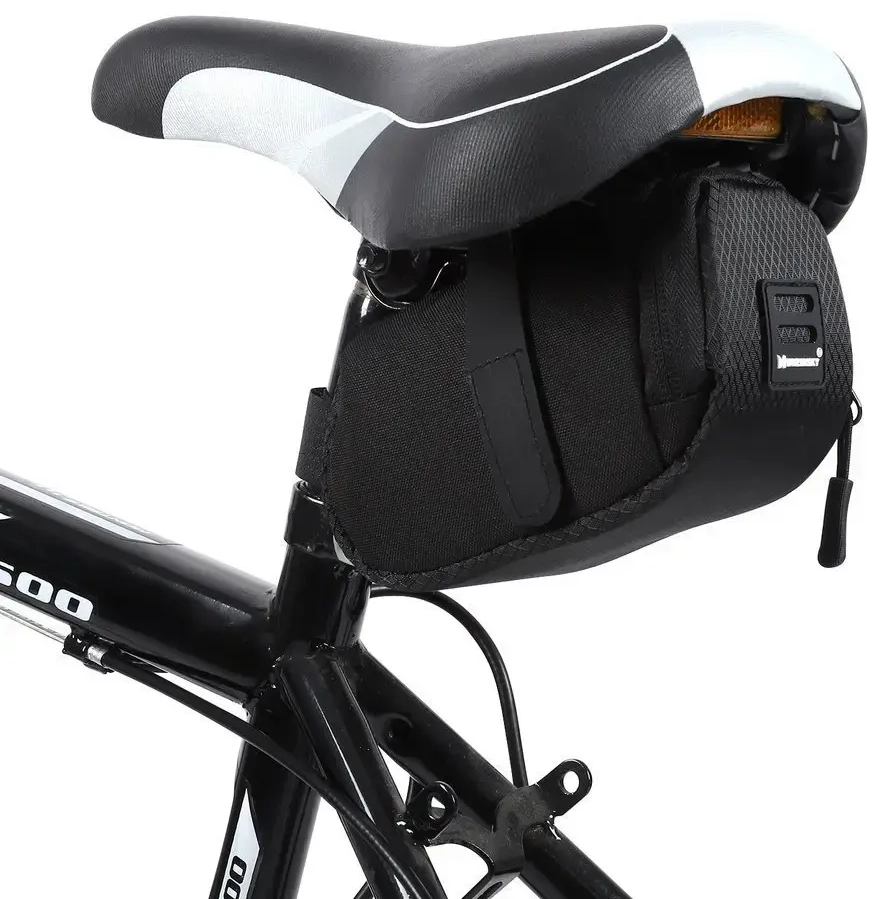 Wozinsky väike jalgratta sadulakott 0.6 l must (WBB8BK must)